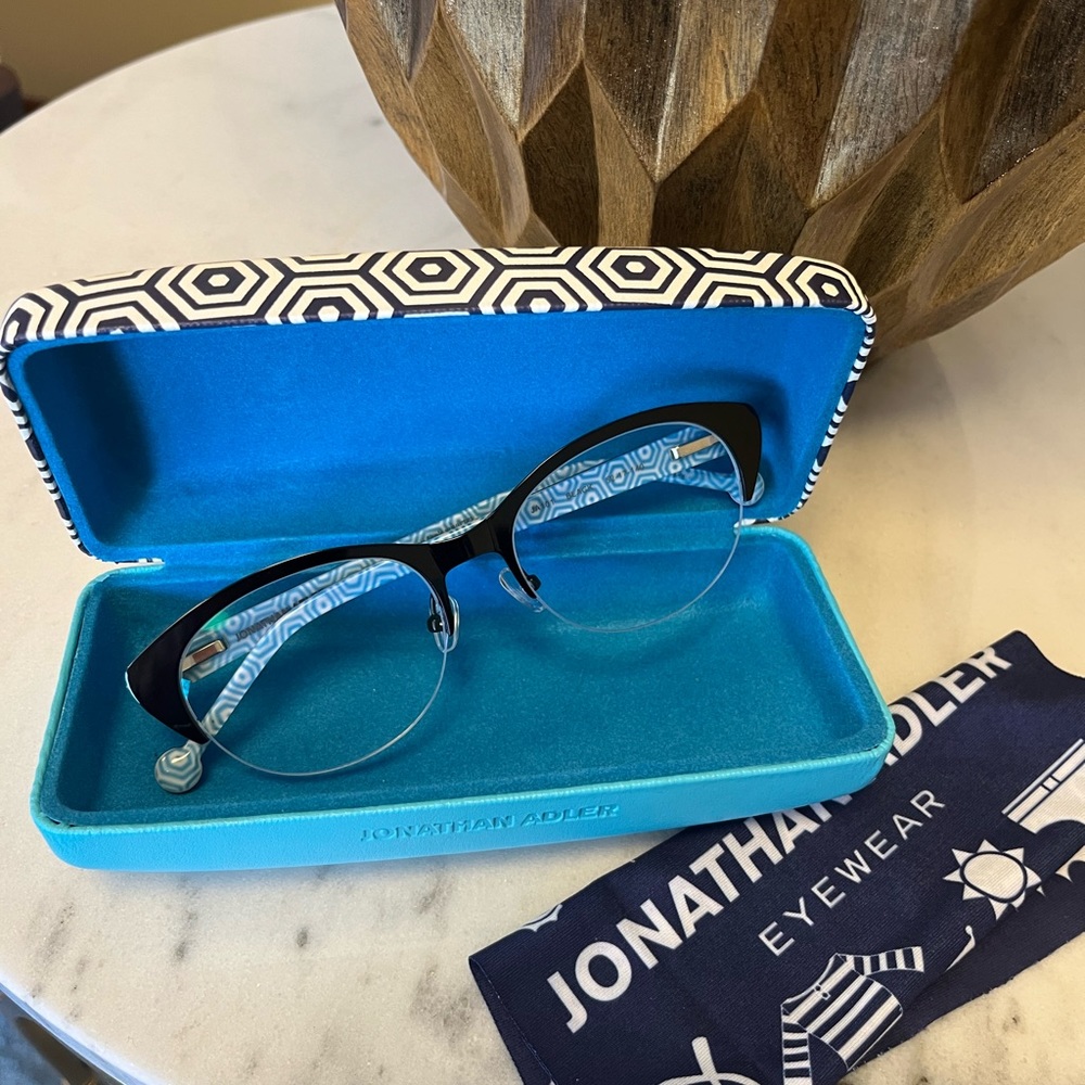 Jonathan Adler progressive reading glasses +2.00